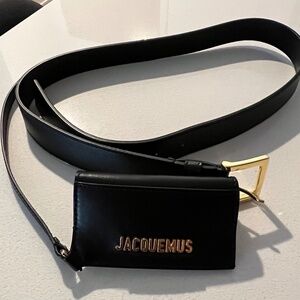 Black Jacquemus belt La Porte Carte